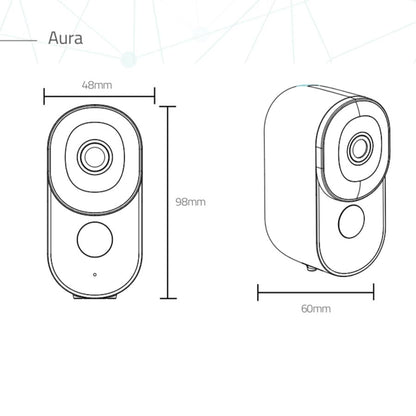 Cámara WiFi recargable p/exterior Aura Dexel Smart