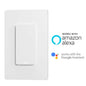 Interruptor WiFi simple blanco compatible con Alexa y Google